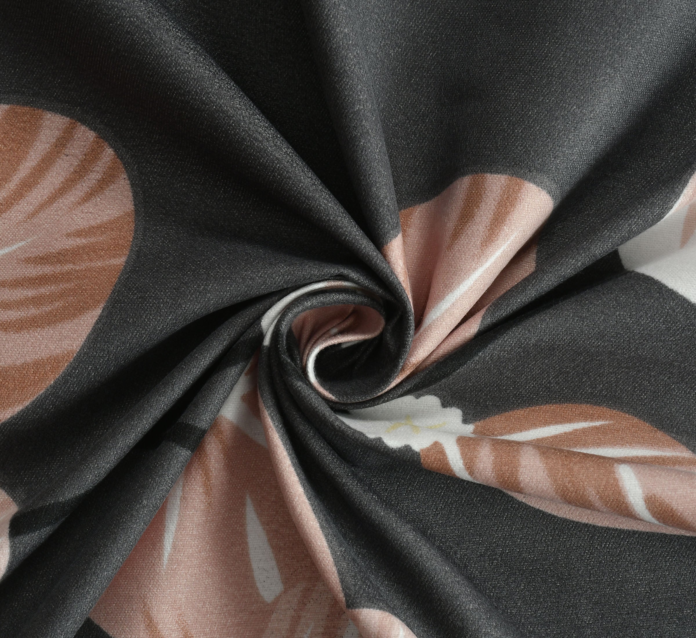 Botanical Blossom Pattern, Breathable and Ultra-soft, Double Bed Bedsheet with 2 Pillow Cover