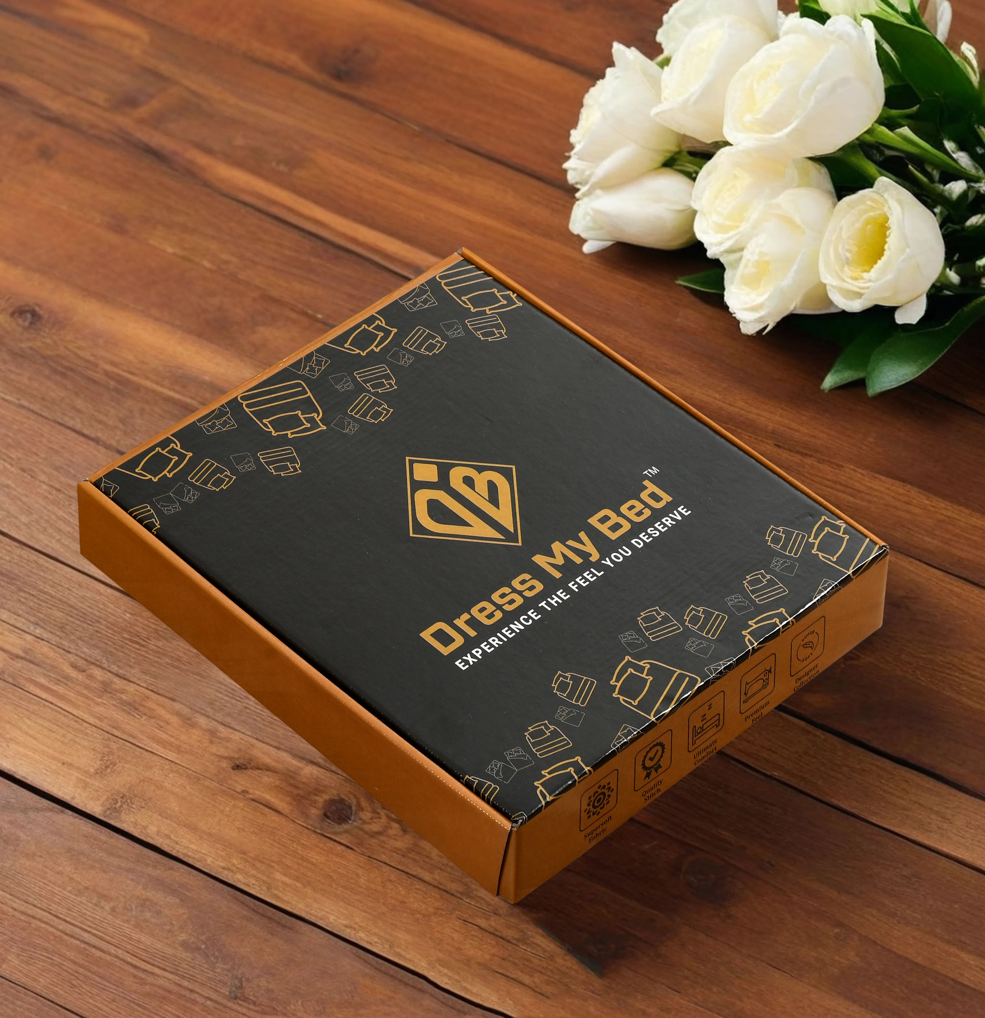 Nature’s Whisper, Breathable and Ultra-soft, Double Bed Bedsheet with 2 Pillow Cover