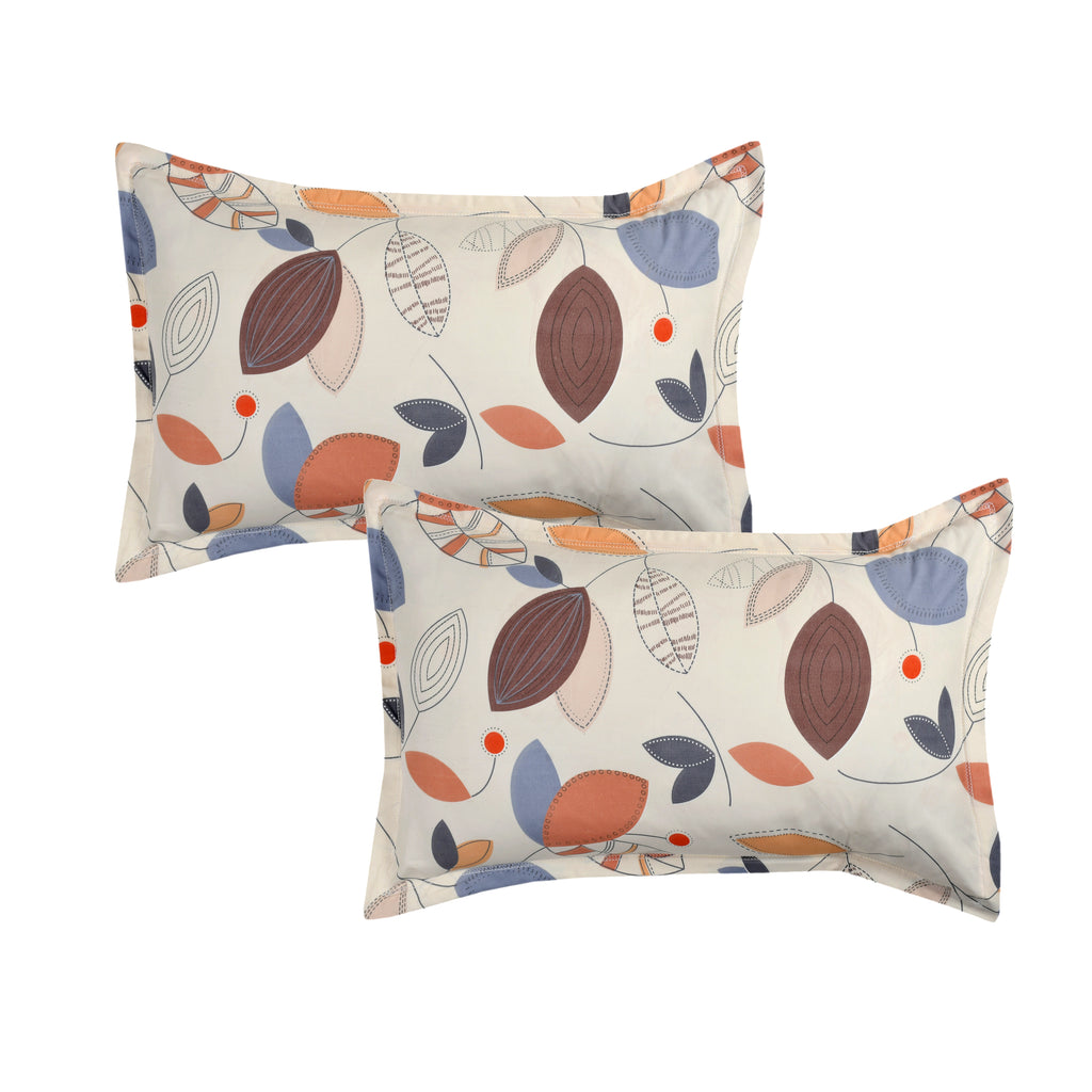 Nature’s Whisper, Breathable and Ultra-soft, Double Bed Bedsheet with 2 Pillow Cover